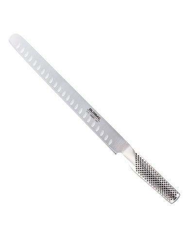 Global G-87 – Cuchillo jamonero/salmonero alveolado de 27 cm