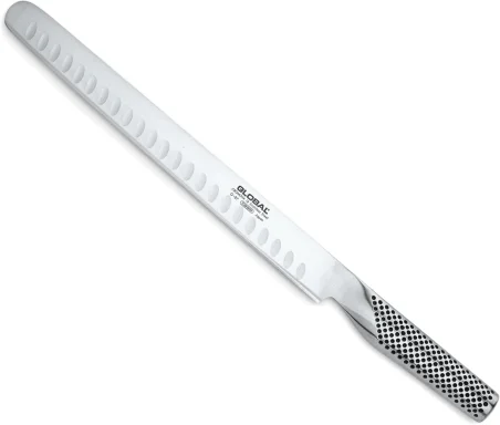 Global G-87 – Cuchillo jamonero/salmonero alveolado de 27 cm
