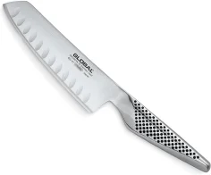Global GS-91 – Cuchillo de vegetales alveolado, 14 cm