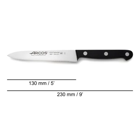 Cuchillo Tomatero Arcos Universal 13 cm – Hoja Dentada NITRUM®