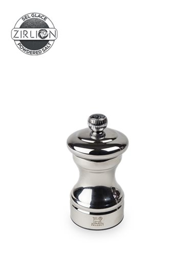 Molinillo de sal Peugeot Bistro Chef Shiny 10 cm – Mecanismo Zirlion