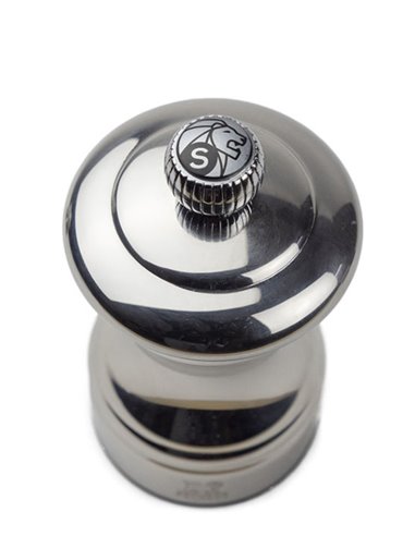 Molinillo de sal Peugeot Bistro Chef Shiny 10 cm – Mecanismo Zirlion
