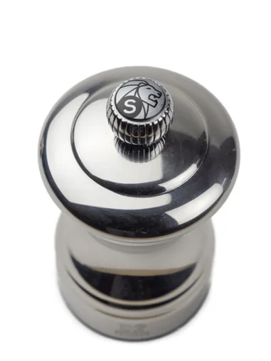 Molinillo de sal Peugeot Bistro Chef Shiny 10 cm – Mecanismo Zirlion