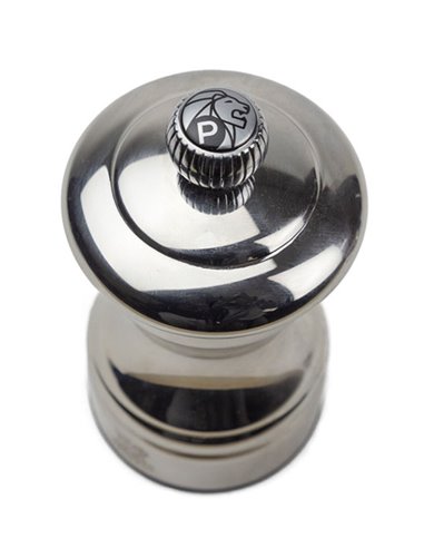 Molinillo de pimienta Peugeot Bistro Chef Shiny 10 cm – Acero inoxidable