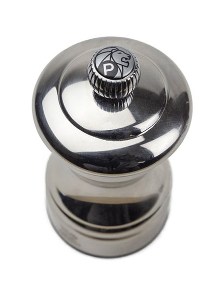 Molinillo de pimienta Peugeot Bistro Chef Shiny 10 cm – Acero inoxidable