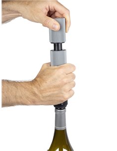 Bomba manual de vacío Peugeot Wine & Champagne – Aluminio/Carbono 2