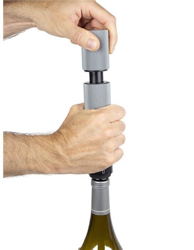 Bomba manual de vacío Peugeot Wine & Champagne – Aluminio/Carbono