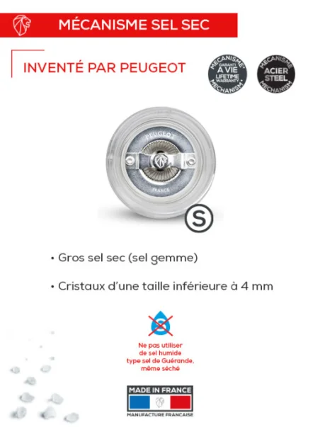Molino de Sal Peugeot Nancy Transparente