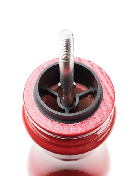 Molinillo de pimienta manual Peugeot u’Select en madera lacada, rojo pasión