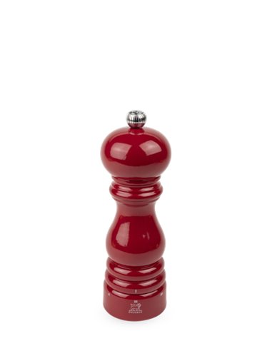 Molinillo de pimienta manual Peugeot u’Select 18 cm en madera lacada, rojo pasión