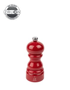 Molinillo de sal manual Peugeot u'Select  12 cm en madera lacada, rojo pasión