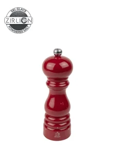 Molinillo de sal manual Peugeot u'Select 12 cm en madera lacada, rojo pasión 2