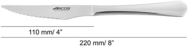 Cuchillo Chuletero Perlado 120 mm Arcos Serie Lisboa