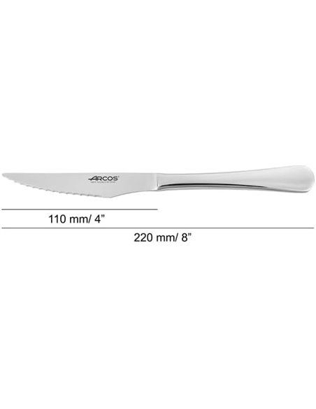 Cuchillo Chuletero Perlado 120 mm Arcos Serie Lisboa