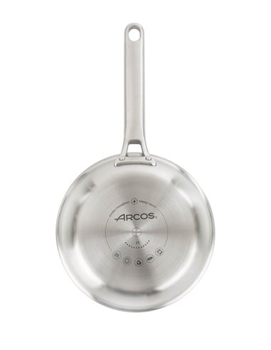Sartén de Acero Inoxidable Arcos Serie Samoa Inox 20 cm