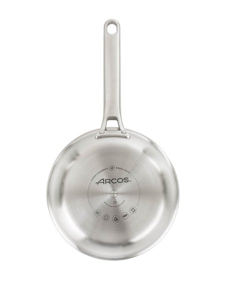Sartén de Acero Inoxidable Arcos Serie Samoa Inox 20 cm
