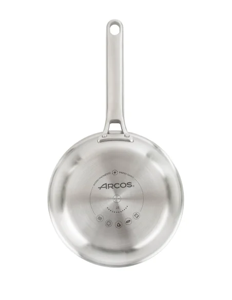 Sartén de Acero Inoxidable Arcos Serie Samoa Inox 20 cm
