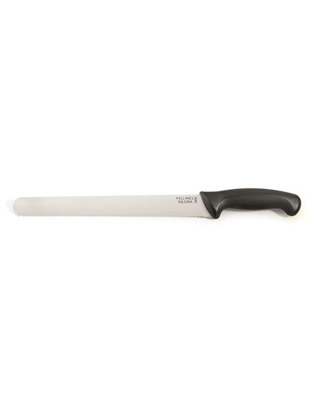 Cuchillo pan Pallares Solsona Inyectado negro