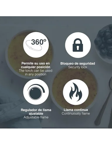 CABEZAL SOPLETE GAS FORZA