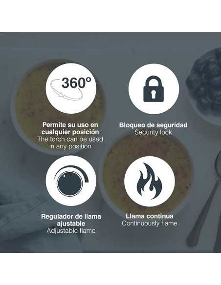 CABEZAL SOPLETE GAS FORZA