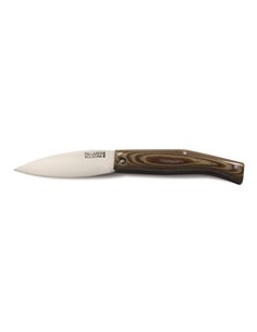 PALLARES SOLSONA Navaja BUSA con mango de Micarta Marron