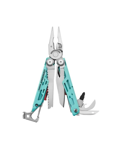 Leatherman SIGNAL, Aguamarina/Plata