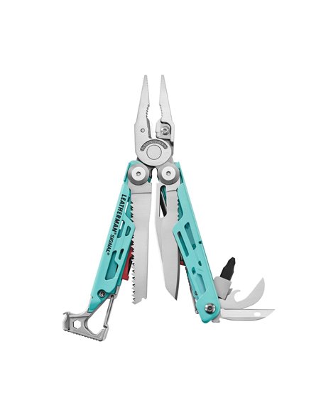 Leatherman SIGNAL, Aguamarina/Plata