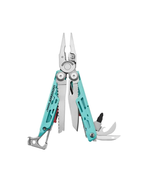 Leatherman SIGNAL, Aguamarina/Plata