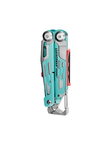 Leatherman SIGNAL, Aguamarina/Plata cerrada