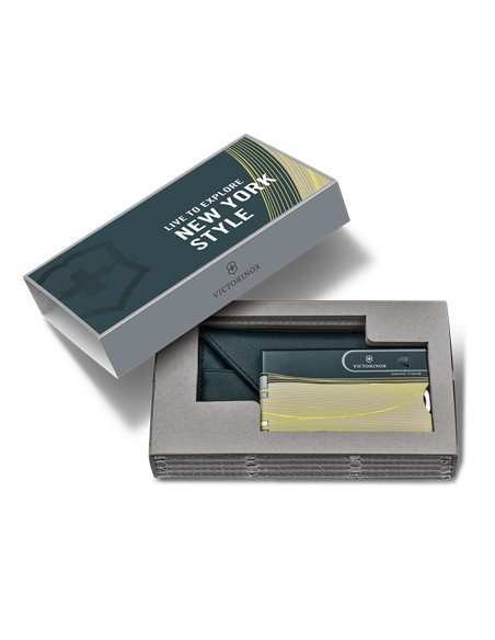 Victorinox Swiss Card Classic New York Style – Multiherramienta 10 Funciones