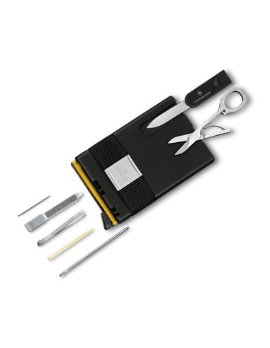Victorinox Tarjetero Inteligente Oro (0.7250.38) – Smart Card Wallet 10 Funciones