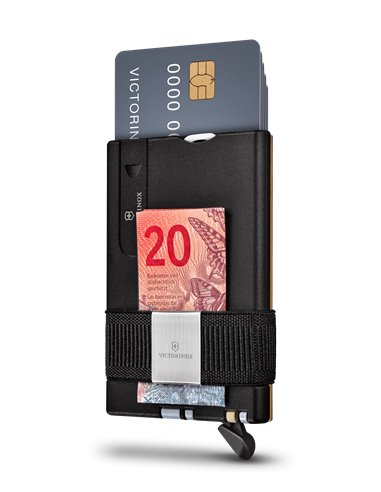 Victorinox Tarjetero Inteligente Oro (0.7250.38) – Smart Card Wallet 10 Funciones
