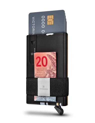 Victorinox Tarjetero Inteligente Oro (0.7250.38) – Smart Card Wallet 10 Funciones