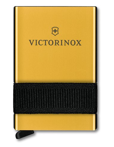 Victorinox Tarjetero Inteligente Oro (0.7250.38) – Smart Card Wallet 10 Funciones