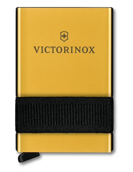 Victorinox Tarjetero Inteligente Oro (0.7250.38) – Smart Card Wallet 10 Funciones