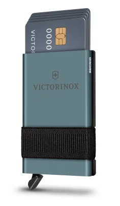 Victorinox Tarjetero Inteligente Gris (0.7250.36) – Smart Card Wallet 10 Funciones 2