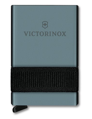 Victorinox Tarjetero Inteligente Gris (0.7250.36) – Smart Card Wallet 10 Funciones
