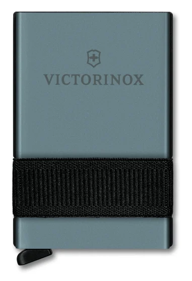 Victorinox Tarjetero Inteligente Gris (0.7250.36) – Smart Card Wallet 10 Funciones