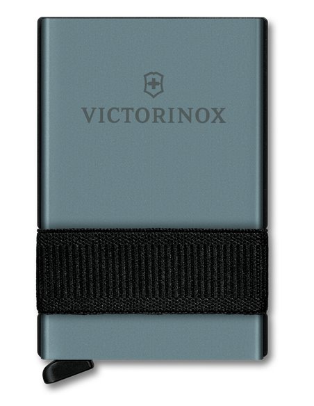 Victorinox Tarjetero Inteligente Gris (0.7250.36) – Smart Card Wallet 10 Funciones