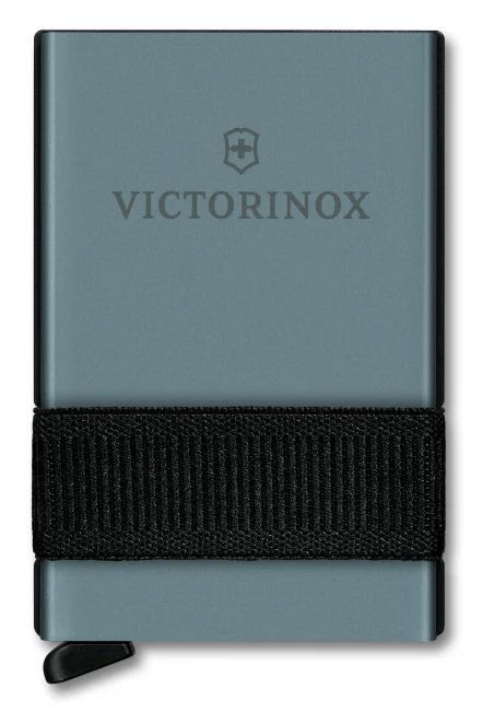 Victorinox Tarjetero Inteligente Gris (0.7250.36) – Smart Card Wallet 10 Funciones