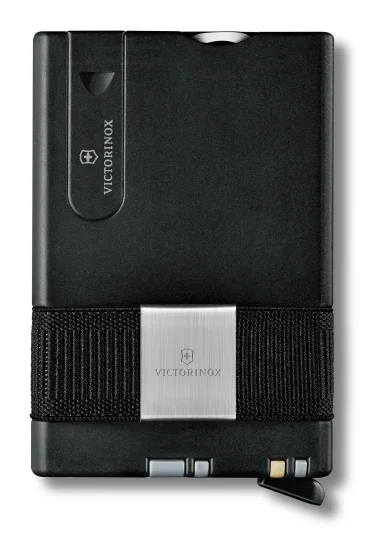Victorinox Tarjetero Inteligente Gris (0.7250.36) – Smart Card Wallet 10 Funciones
