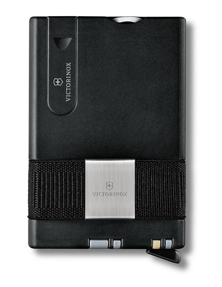 Victorinox Tarjetero Inteligente Gris (0.7250.36) – Smart Card Wallet 10 Funciones