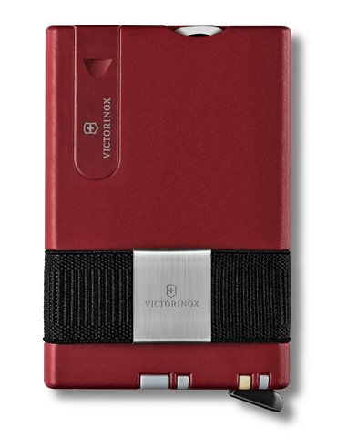 Victorinox Tarjetero Inteligente Rojo (0.7250.13) – Smart Card Wallet 10 Funciones