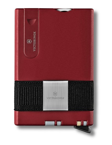 Victorinox Tarjetero Inteligente Rojo (0.7250.13) – Smart Card Wallet 10 Funciones