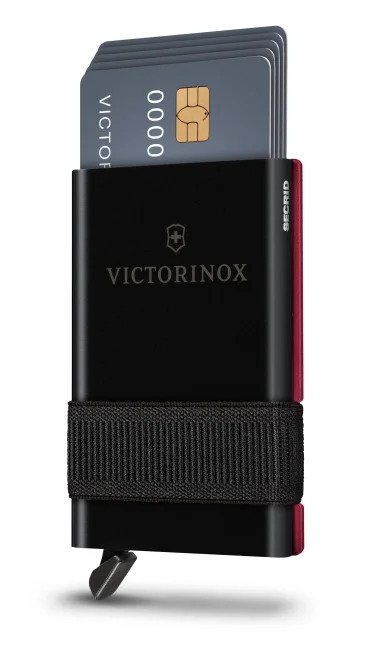 Victorinox Tarjetero Inteligente Rojo (0.7250.13) – Smart Card Wallet 10 Funciones