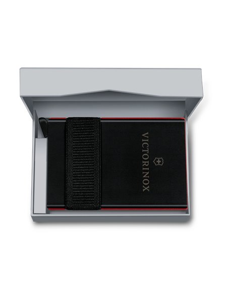 Victorinox Tarjetero Inteligente Rojo (0.7250.13) – Smart Card Wallet 10 Funciones