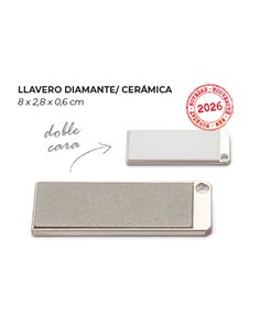 Aflador llavero diamante / ceramica 8 x 2,8 x 0,6 cm Pallares Solsona