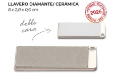 Aflador llavero diamante / ceramica 8 x 2,8 x 0,6 cm Pallares Solsona