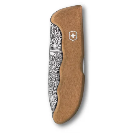 Victorinox Evoke Wood Damast – Edición Limitada 2026 (Color Café)