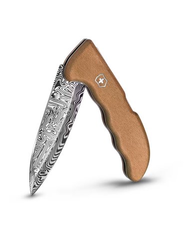 Victorinox Evoke Wood Damast – Edición Limitada 2026 (Color Café)